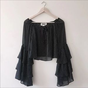 Stone Cold Fox Clement Blouse Embroidered ✌🏽🌈